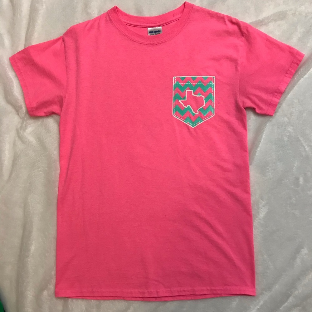 Pink Texas tee S
